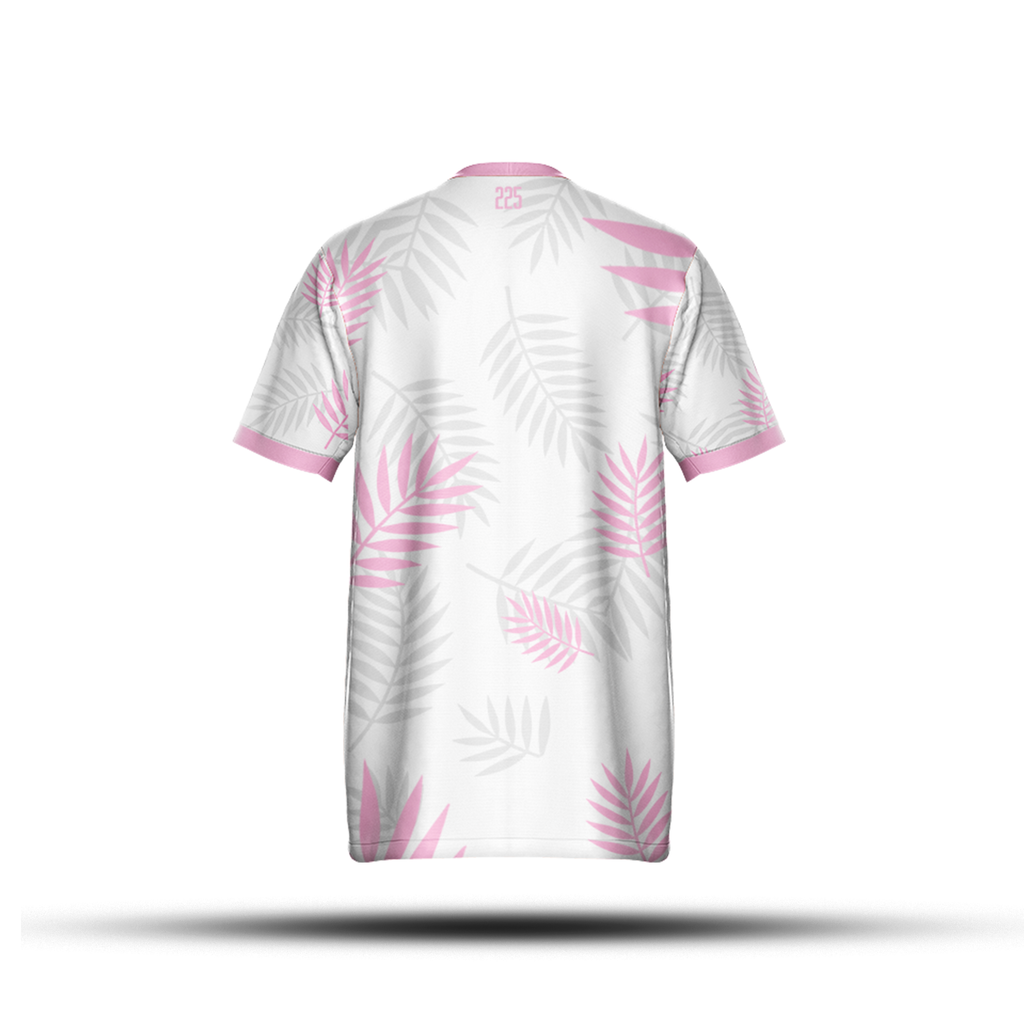 Côte d'Ivoire- Rose & blanc