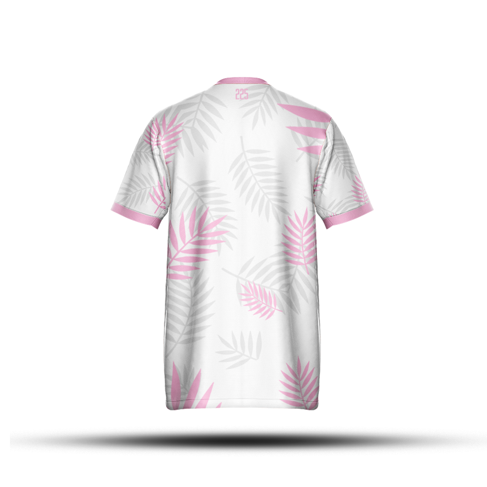Côte d'Ivoire- Rose & blanc